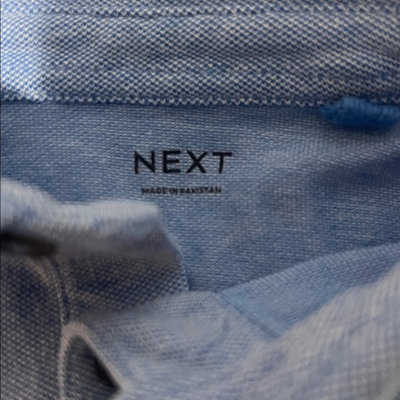 Next Boys Polo Shirt Trio Long Sleeves Size 9 Lot Bundle - Picture 5 of 6